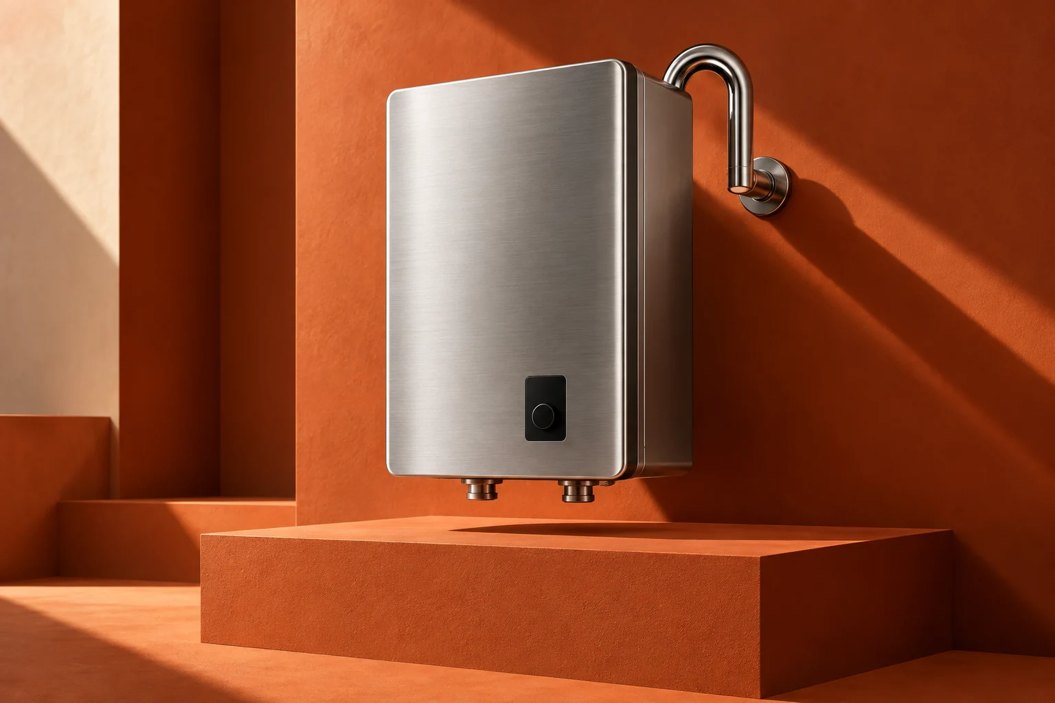 Propuesta conceptual de fotografía de producto en metal y terracota